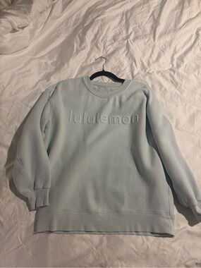 lululemon athletica Men's Crewneck Sweatshirt - Pale Blue